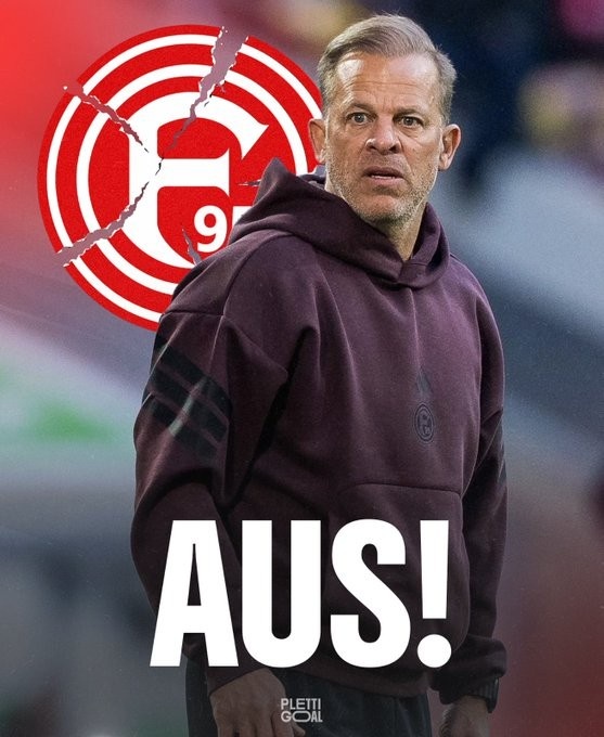 开云-官方：杜塞尔多夫主帅马库斯·安方下课，球队目前排名德乙第14位